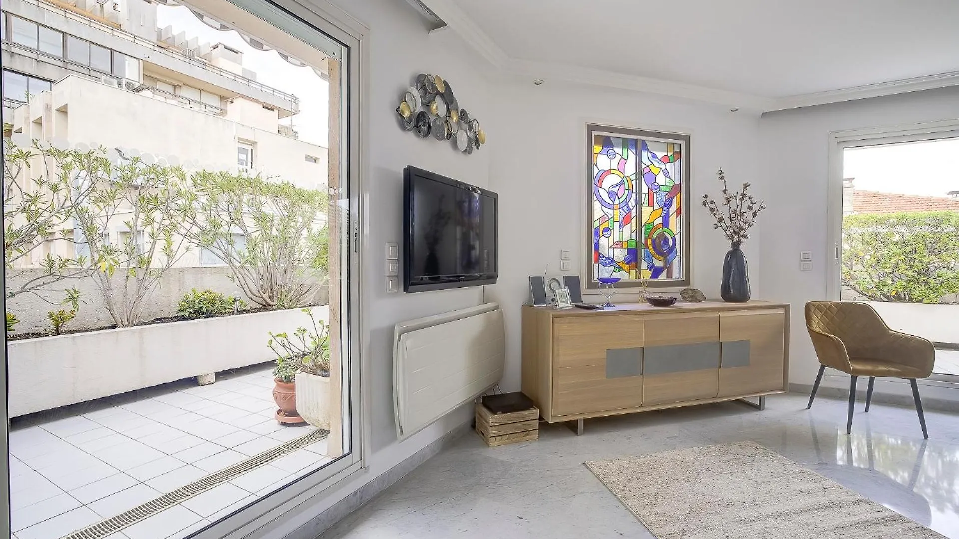 Le Cap St-Charles - Spacieux Dernier Etage - Terrasses - Climatisation - Parking Juan-les-Pins
