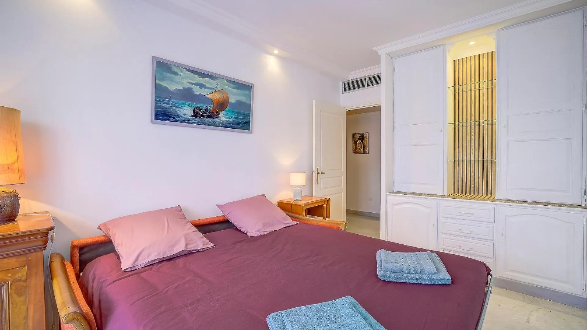 Apartmán Le Cap St-Charles - Spacieux Dernier Etage - Terrasses - Climatisation - Parking Juan-les-Pins